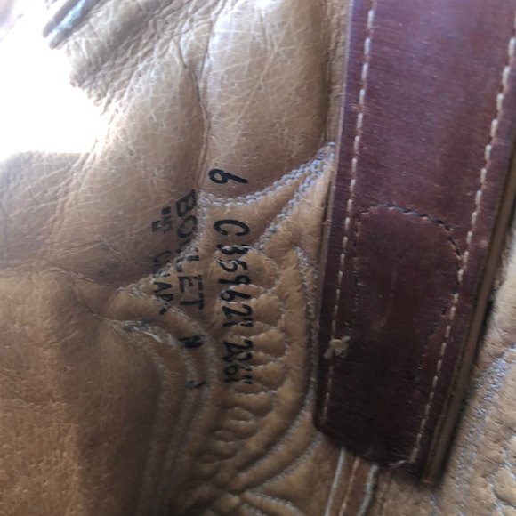 Boulet of Canada Cowboy Boots - size 6 - Picture 9 of 11